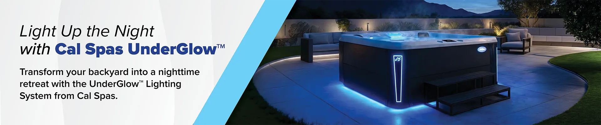 Calspas hot tub being used in a family setting - Gatlinburg